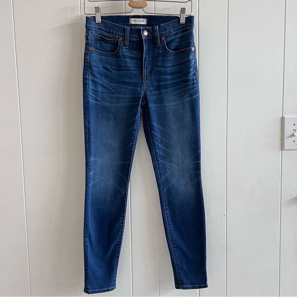 Madewell 9” High rise skinny Jean size 27